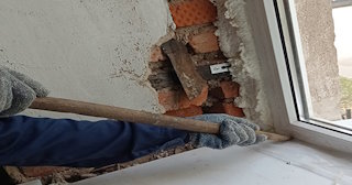 Демонтаж оконных откосов по выгодной цене от 517 руб. в Новоуральске - Сварной-Нву